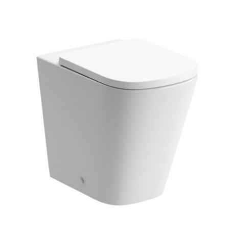 Messina Rimless Back To Wall Comfort Height Toilet & Soft Close Seat