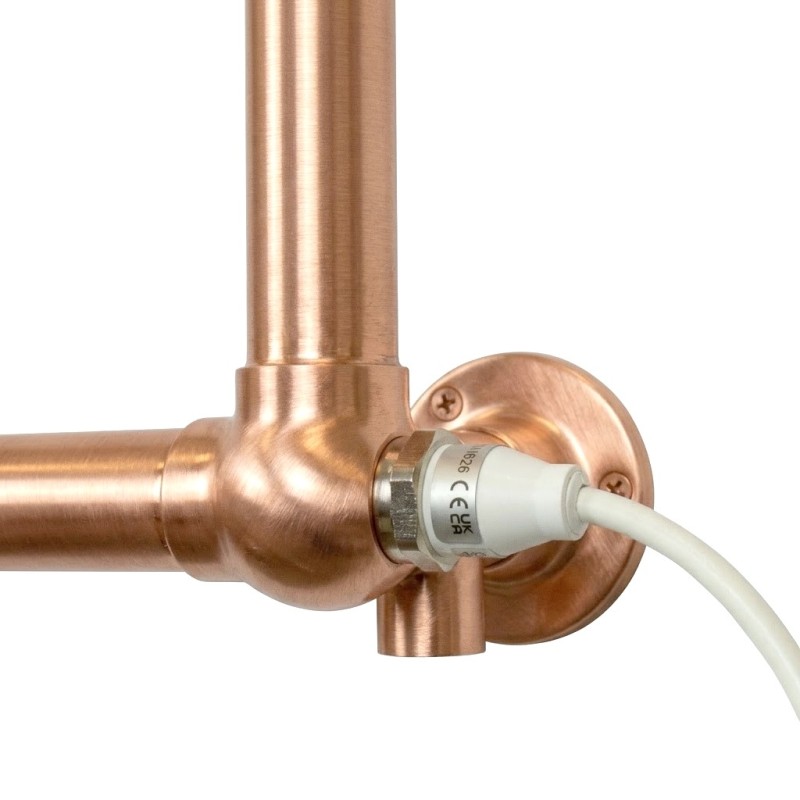 500mm(w) x 750mm(h) Harley Copper Traditional Electric Radiator