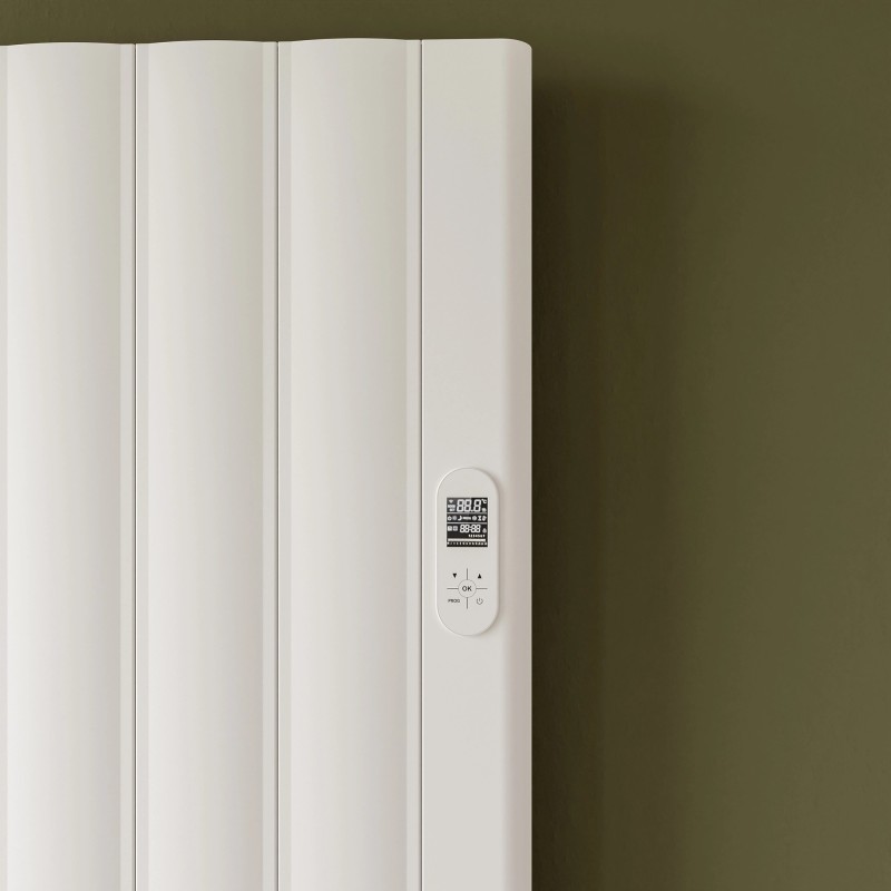 Kairo White Electric Flat Panel Radiators with Smart Control (4 Sizes)