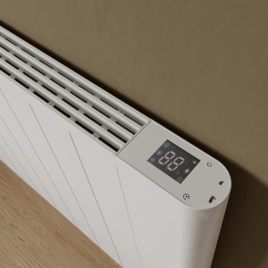 Rhino White Electric Flat Panel Radiators with Smart Control (3 Sizes)