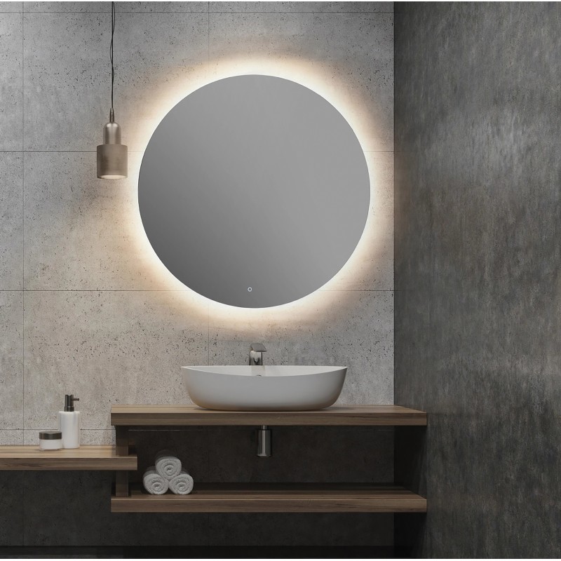 Branch Steam Free Colour Changing Mirrors - Insitu