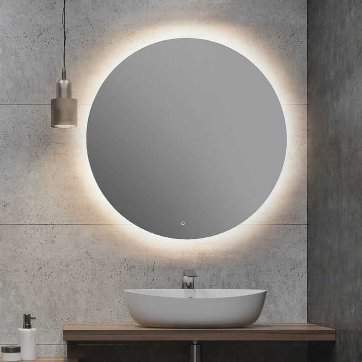 Branch Steam Free Colour Changing White/Warm LED Mirrors - 2 Sizes