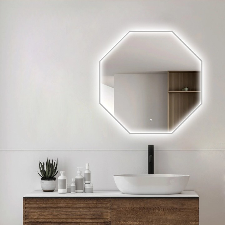 Como Colour Changing Mirrors - Chrome