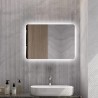 Edge Steam Free Colour Changing White/Warm LED Mirrors - 2 Sizes