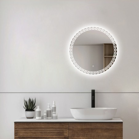 Halo Steam Free Colour Changing White/Warm LED Mirrors - 2 Sizes