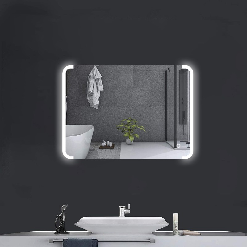 Nova Steam Free Colour Changing White/Warm LED Mirrors - 2 Sizes