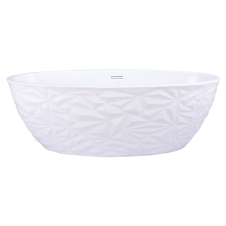 Sapporo Double Ended Freestanding Luxury Bath & Integrated Chrome Waste - 1700mm(l) x 750mm(w) x 600mm(h)
