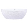 Sapporo Double Ended Freestanding Luxury Bath & Integrated Chrome Waste - 1700mm(l) x 750mm(w) x 600mm(h)