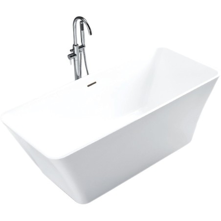 Kyoto Double Ended Freestanding Luxury Bath & Integrated Chrome Waste - 1720mm(l) x 850mm(w) x 630mm(h)