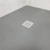 Square - Center Waste Wetroom Drain System including Tanking Kit - Insitu