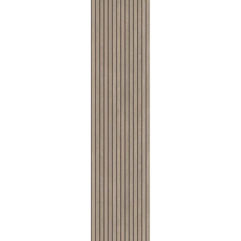 Beige Grey Lorenzo Oak Wood Slat - Naturepanel