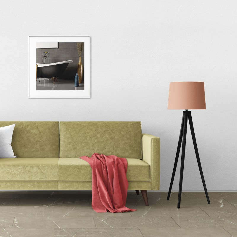 Olympus Beige - SPC Click Flooring - 615mm x 315mm - Insitu