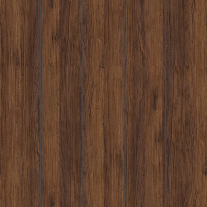 Warmia Walnut Shiplap - Naturepanel - Close Up