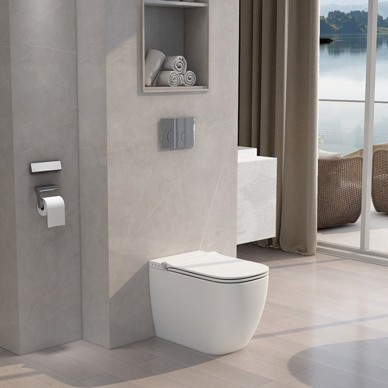 Back To Wall Smart Toilet