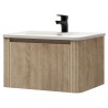 Cosmo 600mm Wall Hung Single Drawer Vanity Units
