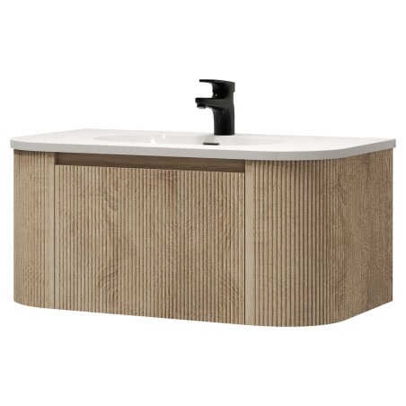 Cosmo 800mm Wall Hung Single Drawer Vanity Units