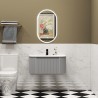 Cosmo 800mm Wall Hung Single Drawer Vanity Units