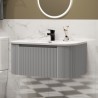 Cosmo 800mm Wall Hung Single Drawer Vanity Units
