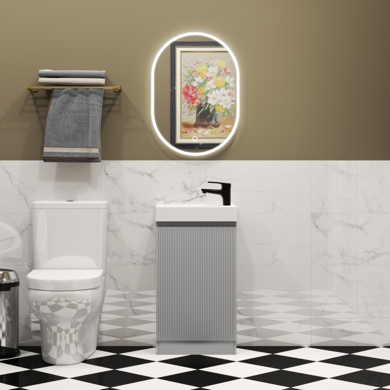 Cosmo 445mm Cloakroom Vanity Units