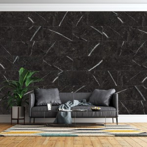 Dynasty Black - SPC Wall Tiles - 800mm x 400mm