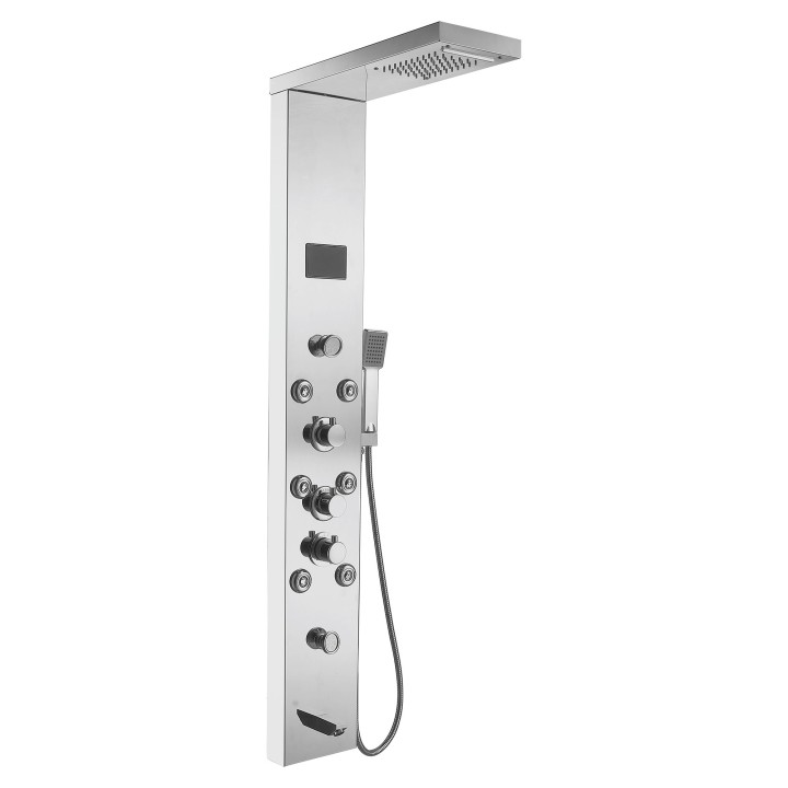 Chrome Shower Tower