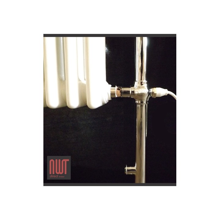 550mm (w) x 1130mm (h) "Abbey" Electric Traditional Towel Rail