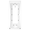 Edge Square Single Ended Whirlpool & Airpool Baths