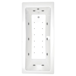 Edge Square Single Ended Whirlpool & Airpool Baths
