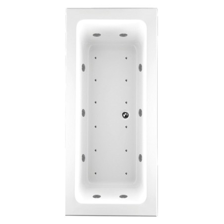 Edge Square Double Ended Whirlpool & Airpool Baths