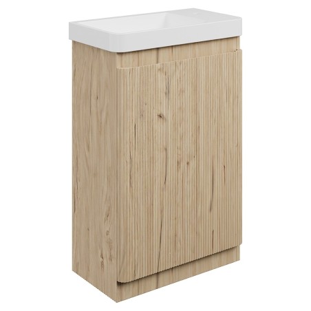 Hades 550mm (W) Floorstanding Slim Depth 1 Door Basin Unit