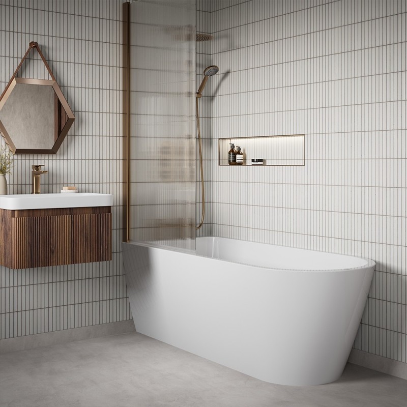 Hades 500mm (w) Wall Hung 2 Drawer Basin Unit & Basin
