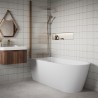 Hades 500mm (w) Wall Hung 2 Drawer Basin Unit & Basin