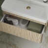 Hades 500mm (w) Wall Hung 2 Drawer Basin Unit & Basin