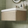 Hades 500mm (w) Wall Hung 2 Drawer Basin Unit & Basin