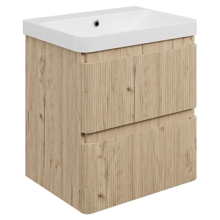 Hades 605mm (w) Wall Hung 2 Drawer Basin Unit & Basin