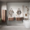 Hades 805mm (w) Wall Hung 2 Drawer Basin Unit & Basin