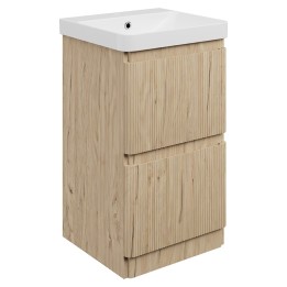 Hades 500mm (W) Floorstanding 2 Drawer Basin Unit
