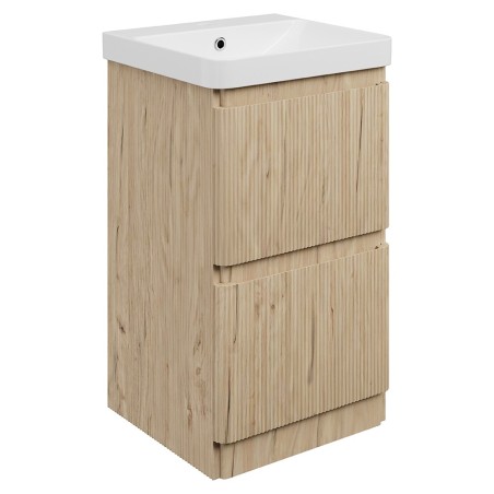 Hades 500mm (W) Floorstanding 2 Drawer Basin Unit