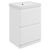 Hades 605mm (W) Floorstanding 2 Drawer Basin Unit