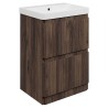 Hades 605mm (W) Floorstanding 2 Drawer Basin Unit