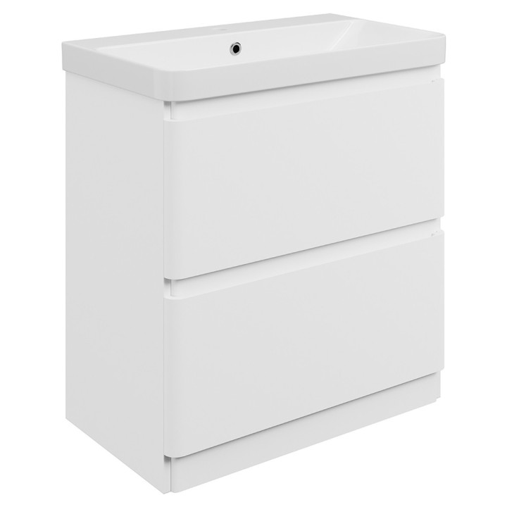 Hades 805mm (W) Floorstanding 2 Drawer Basin Unit