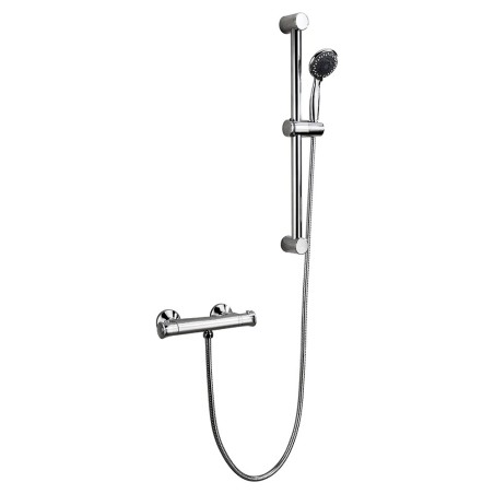 Murcia Low Pressure Thermostatic Bar Mixer Shower - Chrome