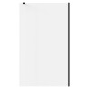 Lowri Matt Black 8mm Fluted Wetroom Panels & Support Bars - 4 Sizes