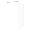 Lowri Chrome 8mm Wetroom Panels & Support Bar - 9 Sizes