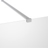 Lowri Chrome 8mm Wetroom Panels & Support Bar - 9 Sizes