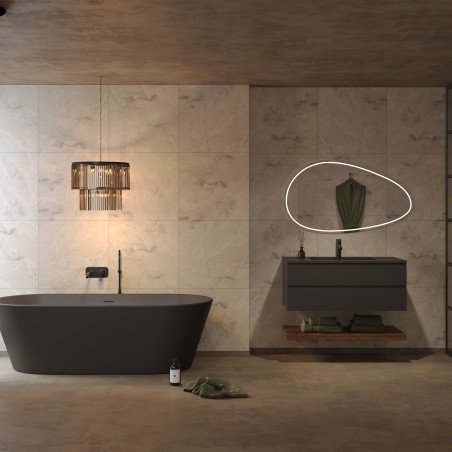 Arctic Onyx Tile Effect - Fibo