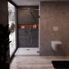 White 40mm Low Profile Shower Trays Includes Chrome Waste - 700mm (W) to 900mm (H) - Edge Centre Waste