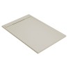 Latte 30mm Slate Effect Rectangular Shower Trays - Includes Built in Linear Waste - 1000mm to 1700mm (W) - 5 Sizes