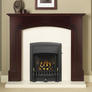 Valor "Dream" Black Slimline Inset Homeflame Gas Fire