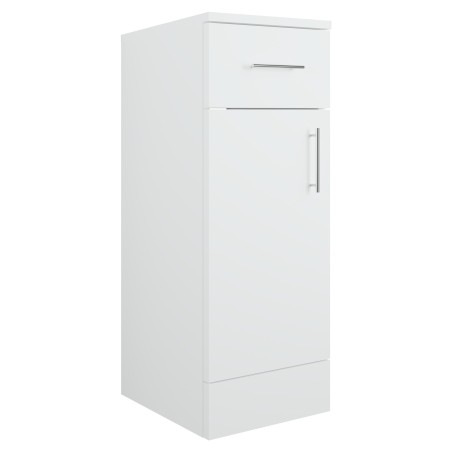 Kanazawa 300mm (w) 1 Drawer  1 Door Base Unit - White Gloss